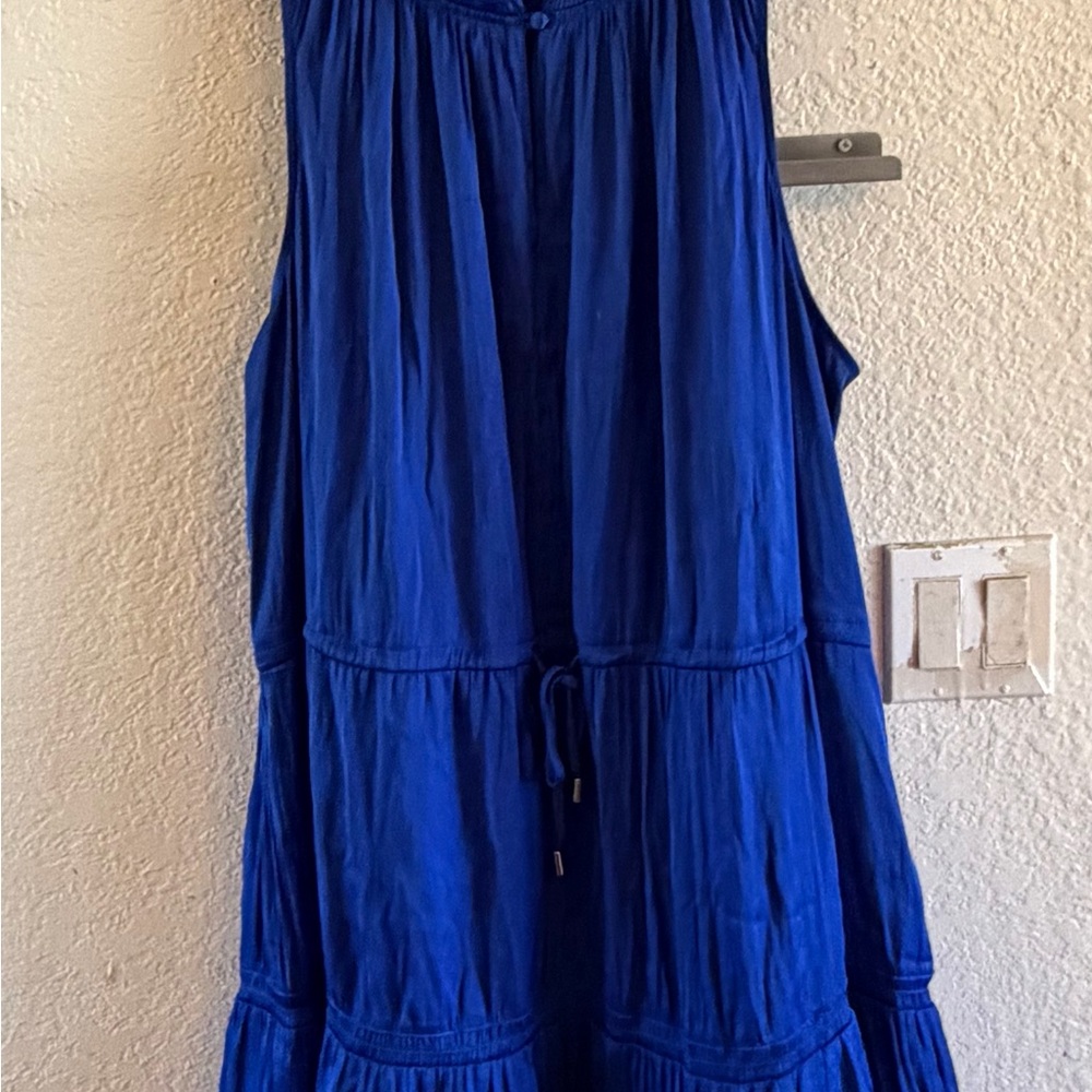 Lane Bryant Royal Blue Sleeveless Dress